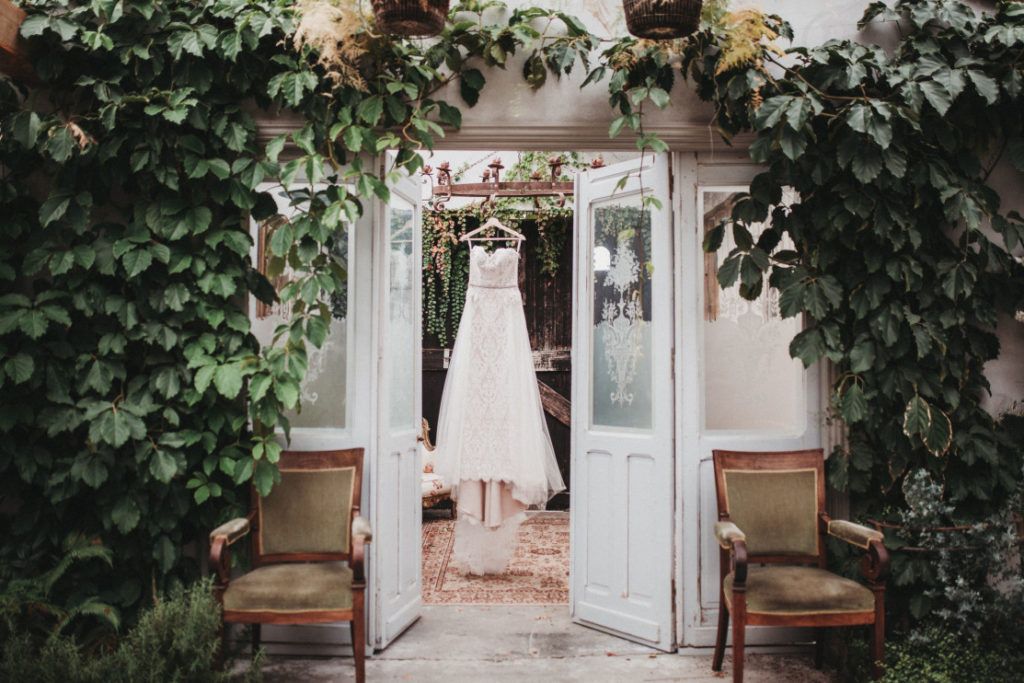 Fall inspired wedding styling workshop-Lovely and Planned-beautiful bridal gown