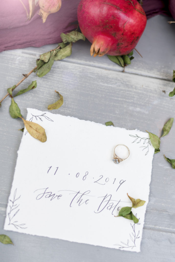 Fall inspired wedding styling workshop-Lovely and Planned-invitation suit-save the date