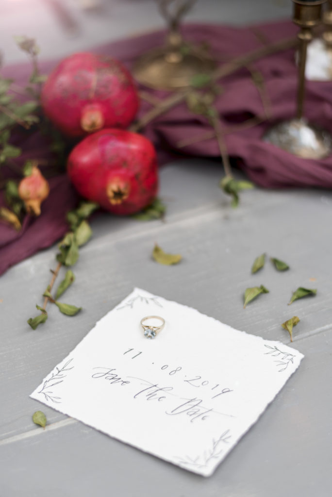 Fall inspired wedding styling workshop-Lovely and Planned-save the date