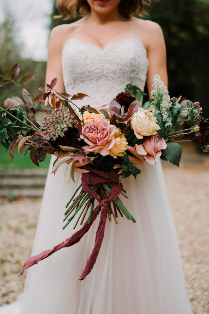 Fall inspired wedding styling workshop-Lovely and Planned-bridal bouquet