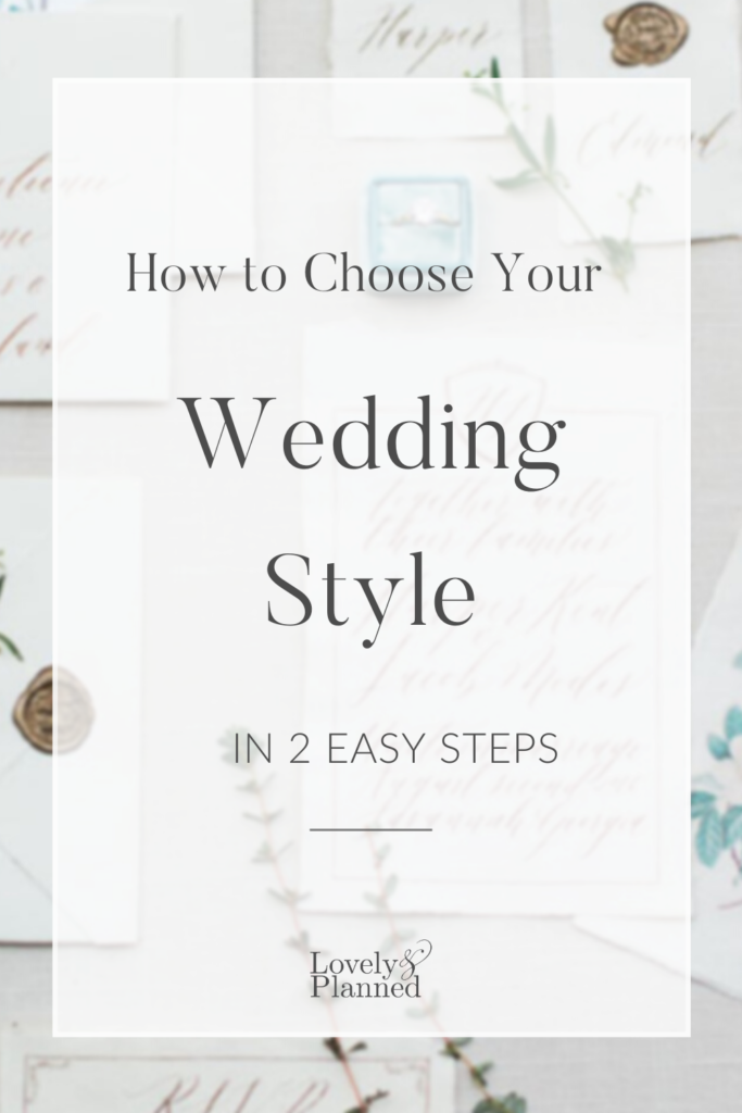 Find your wedding theme by following two easy steps. Also, to jump-start your search, I explain four wedding theme ideas: classic wedding, bohemian chic, romantic old-world charm, and urban industrial. 

#lovelyandplanned #weddingplanning #weddingthemeideas