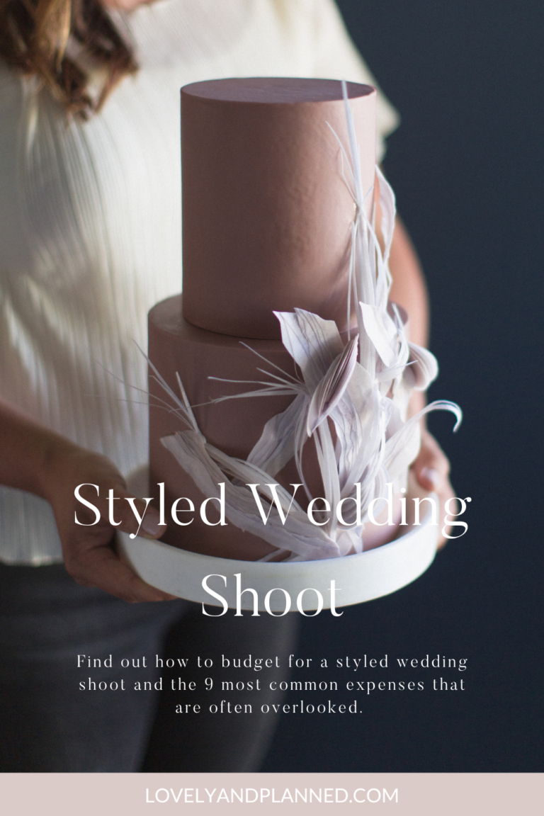 How to Budget for a Styled Shoot - Lovely & Planned